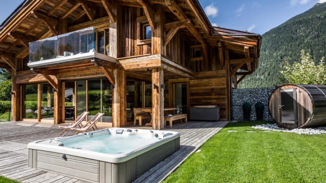 Chalet Alexandra Les Houches Bagian luar foto
